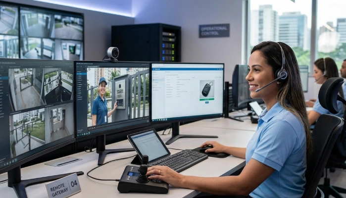 Portaria eletrônica como solução moderna de controle de acesso