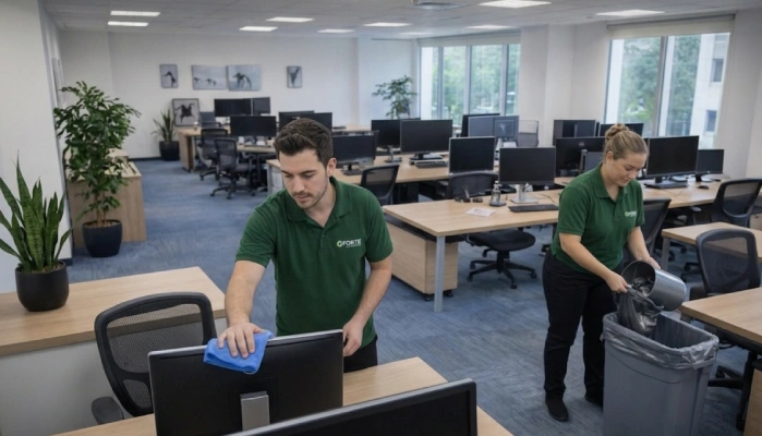 Serviços terceirizados de limpeza do Grupo Forte